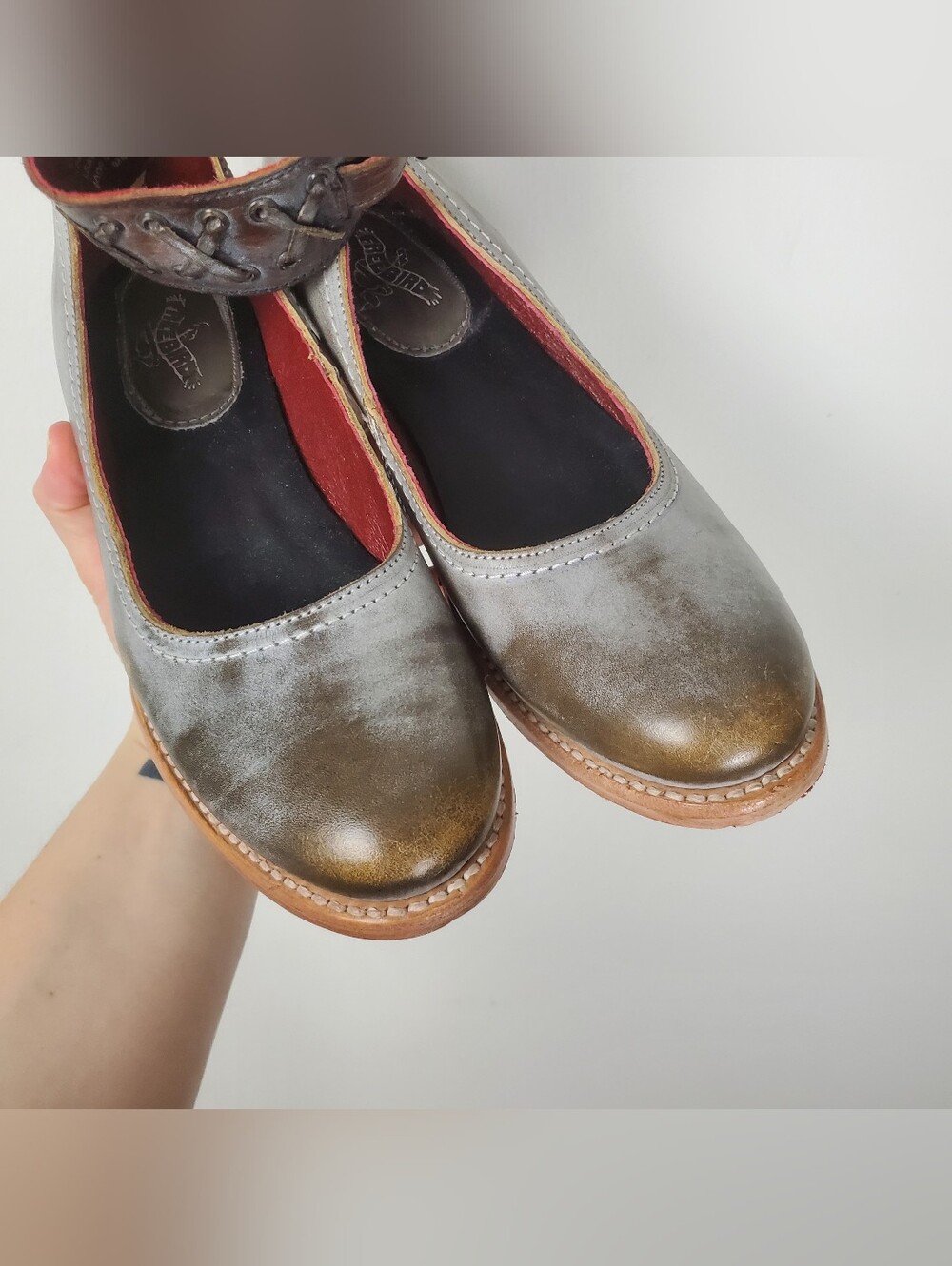 Freebird by Steven Maribel Ankle Strap Shoes Leather Women's Size 9 - Picture 6 of 14